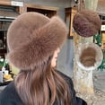 thumbnail image 4 of 2026 New Winter Faux Fur Bucket Hat, Warm Plush Fluffy Furry Mink Hats, Thick Fisherman Cap for Outdoor, 4 of 8