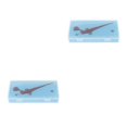 thumbnail image 1 of Matsuzay Portable Mini Air Brush Spray Brush Painting Air Kits for Art Nail Model Rojo 2Conjunto, 1 of 1