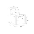 thumbnail image 7 of Baby Relax Robyn Nursery Glider Recliner Chair, 7 of 7