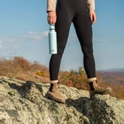 RTIC 20 oz Ceramic Lined Insulated Journey Water Bottle, Leak-Proof Lid, Plum