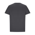 thumbnail image 4 of Quinlirra Mens Tops Clearance Under $10 Men's Slim Fitting Short Sleeved Round Neck Top Short Sleeve Round-Neck Blouses, 4 of 4