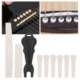thumbnail image 4 of Guitar Bone Bridge Pin, Guitar Bridge Pin Kit Guitar Pin Remover Easy Remove Musical Instrument Accessories  For Music Lovers For Guitar Players, 4 of 8
