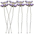 thumbnail image 6 of FRCOLOR  4 Pcs Bridesmaid Hair Accessories Bridal Headpiece Hairpin, 6 of 8