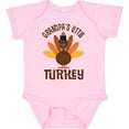 thumbnail image 3 of Inktastic Thanksgiving Grandpa Little Turkey Boys or Girls Baby Bodysuit, 3 of 5
