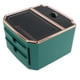 thumbnail image 3 of Caja de pañuelos BLESIY a prueba de agua con Cajón multipropósito Verde, 3 of 8