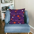 thumbnail image 4 of Funda de almohada decorativa de Halloween de 18 x 18 pulgadas con cremallera oculta B, 4 of 8