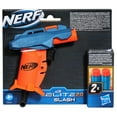 thumbnail image 2 of Nerf Elite 2.0 Slash Blaster, 2 Nerf Elite Darts, Pull To Prime Handle, Toy Foam Blaster For Outdoor Kids Games, 2 of 3