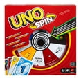 thumbnail image 1 of UNO Spin Card Game for Kid, Adult & Family Nights, Classic Play with Spinner, 1 of 7