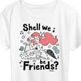 thumbnail image 3 of Disney Princess - Ariel Shell We Be Friends - Women's Short Sleeve Graphic T-Shirt, 3 of 5
