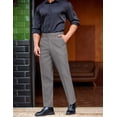 thumbnail image 2 of COOFANDY Mens Casual Formal Pant Fitted Business Suit Pant Stretchy Dress Slack, 2 of 6