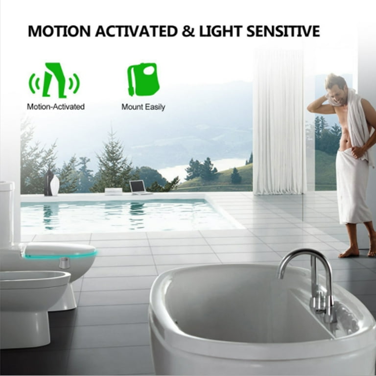 Led Human Body Induction Night Light, Human Body Toilet Hanging