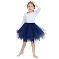 thumbnail image 4 of TAIAOJING Ballet Tulle Tutu Skirt for Little Girls Baby Soft Fluffy Tutu Skirt Toddler Soild Party Carnival Mesh Tutu Princess Skirt, 4 of 4