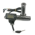 thumbnail image 7 of Electric Vehicle ThrottleGrips Handle Ignition Key Indicator Speed, 7 of 7