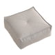 thumbnail image 5 of Cojín de suelo tipo puf, cojín de asiento grueso y grande para futón, cojín para asiento de silla Gris claro, 5 of 9