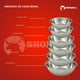 thumbnail image 5 of Juego de 6 Bowls de acero inoxidable Medidas 14, 16, 18, 20, 22, 24cm, 5 of 9