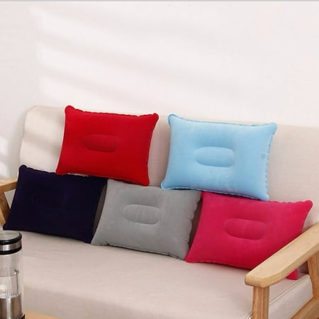 Inflatable Travel Camping Air Pillow Comfortable Cushion Protect