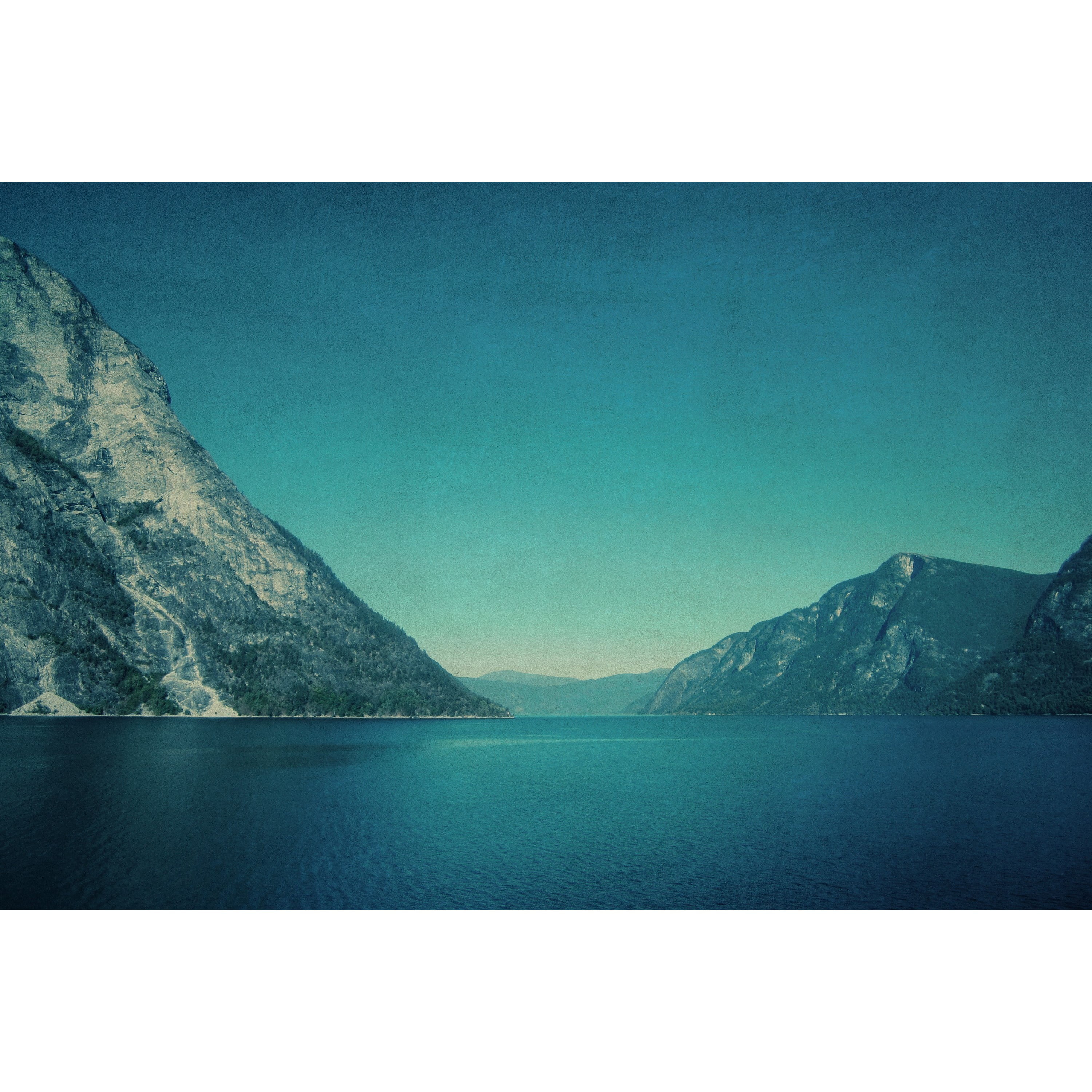Marmont Hill "Mountain Blues" by Ingrid Beddoes Painting Print on Wrapped Canvas
