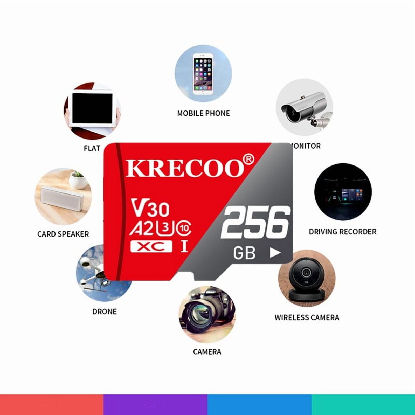 Disk Micro SD Card 16GB 32GB 64GB 128GB TF Class 10 for Smartphones Tablets Lot