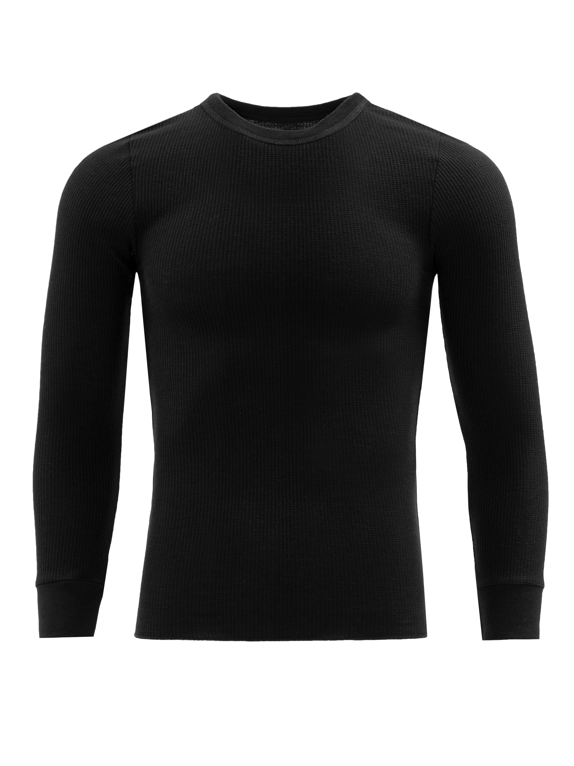 Fruit of the Loom Men's Thermal Waffle Crew Top, Sizes S-5XL