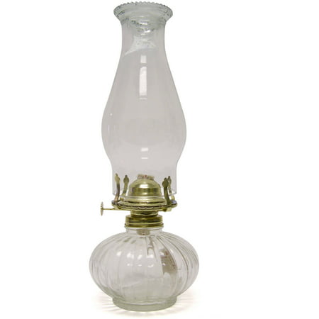 Florasense Glass Oil Lamp, Clear