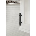 thumbnail image 2 of Amerock Central 3 inch (76mm) Center-to-Center Matte Black Cabinet Pull, 10 Pack, 2 of 4