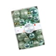 thumbnail image 3 of 26 piezas de adornos navideños de bolas irrompibles, accesorios navideños, adornos para árboles de Navidad, adornos decorativos para bar, cumpleaños Verde, 3 of 8