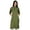 Green, variant on Bimba Women Kurta Kurti 3/4 Sleeve With Pockets Casual Tunic Indian Blouse