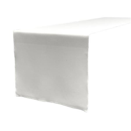 

TCpop14x108-WhiteP11 Polyester Poplin Table Runner White - 14 x 108 in.