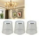thumbnail image 4 of Pantalla De Tela, Juego De Pantallas De Tela Pantalla Moderna Para Hoteles Para Pasillos Para Dormitorios Cergrey Chandelier Lampshade, 4 of 8