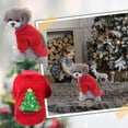 thumbnail image 2 of NOKIO Christmas Dog Clothes With Cute Prints Cute Holiday Cartoon Dog Jacket Dog Cat Warm Christmas Pet Clothes Celebrate Christmas With Your Pet Cartoon Print Christmas Pet Sweater, 2 of 2