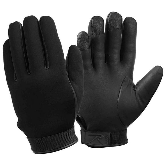 Rothco Waterproof Insulated Neoprene Duty Gloves - Black, Large