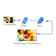 thumbnail image 5 of SatelliteSale HDMI Convertidor sobre Ethernet RJ45 CAT 5E / 6 Cable de hasta 100 pies Adaptador negro de PVC, 5 of 6