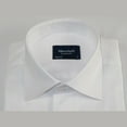 thumbnail image 2 of Mens 100% Cotton Shirt From Turkey Manschett by Quesste Slim Fit 4029-01 White, 2 of 6