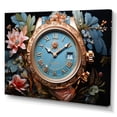 thumbnail image 2 of Designart "Luxury in Rose Gold The Elegance of Time" Fashion Canvas Art Print, 2 of 5