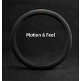 thumbnail image 2 of 38cm/15'' Round Shape Universal Black Suede Anti-skid Car Steering Wheel Cover, 2 of 5