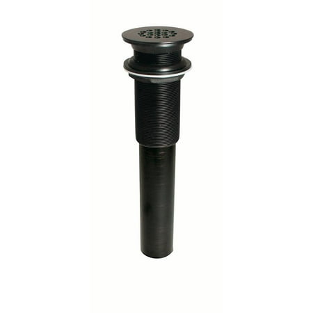 Keeney K820-74BRZ Open Grid Bathroom Sink Drain without Overflow, Bronze