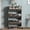 Grey, variant on Shoe Cabinet Storage,Modern Freestanding Organizer with 2 Flip Drawers,Narrow Shoe Rack Cabinet for Entryway,Grey