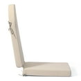 thumbnail image 5 of WestinTrends Adirondack Chair Cushion, Weather Resistant Patio Rocking Chair Cushion High Back, Beige, 5 of 15