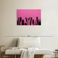 thumbnail image 2 of Elephant Stock Hairdressing Tools Wall Art - Horizontal Canvas Wall Art - Living Room Wall Decor - Fashion And Beauty Canvas - Black And Purple Decor - 30" x 20", 2 of 8
