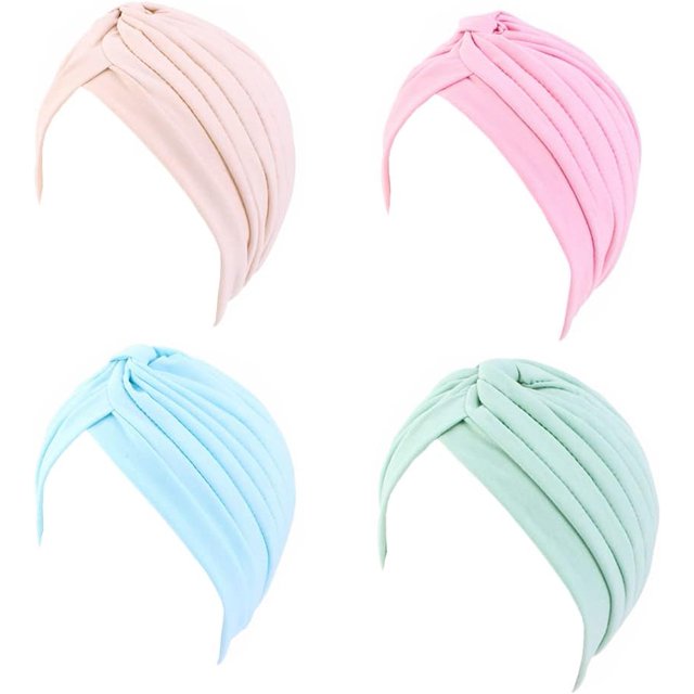 GFDYREE Turban en Coton pour Femmes Bonnet de Chimiothérapie contre le Cancer Bonnet de Perte de Cheveux