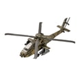 thumbnail image 3 of Helicóptero a escala 1/72, vehículos de juguete, artesanía, juguete de imitación, modelo de avión, juego de construcción para cafetería, estante, 24 cm x 23 cm x 7 cm, 3 of 8