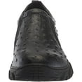 thumbnail image 2 of Roper Cotter Mens Black Faux Leather Ostrich Print Slip-On Shoes 11 D, 2 of 7