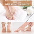 thumbnail image 5 of 2 piezas 4 en 1 Herramienta de pedicura Cepillo exfoliante para pies Lima para pies Removedor de callos con escofina para pies, piedra pómez, cepillo limpiador de uñas y papel de lija para uso en seco, 5 of 5