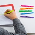 thumbnail image 6 of Sharpie Pocket Style Highlighters, Chisel Tip, Assorted Colors, Includes 2 Bonus Highlighters, 6 Count, 6 of 8