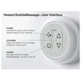 thumbnail image 6 of Kohler 1418-GH-0 72 x 42 in. Memoirs Drop-In Heated Bubblemassage Air Bath - White, 6 of 7