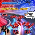 thumbnail image 3 of Coche Control Remoto Spider, Regalo Juguetes Robot Transform Track Modelo Rojo, 3 of 3