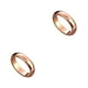 thumbnail image 2 of Anillo de ceremonia de banquete Sonducket para hombres y mujeres joyería de decoración Oro rosa Talla 6 2Conjunto, 2 of 6