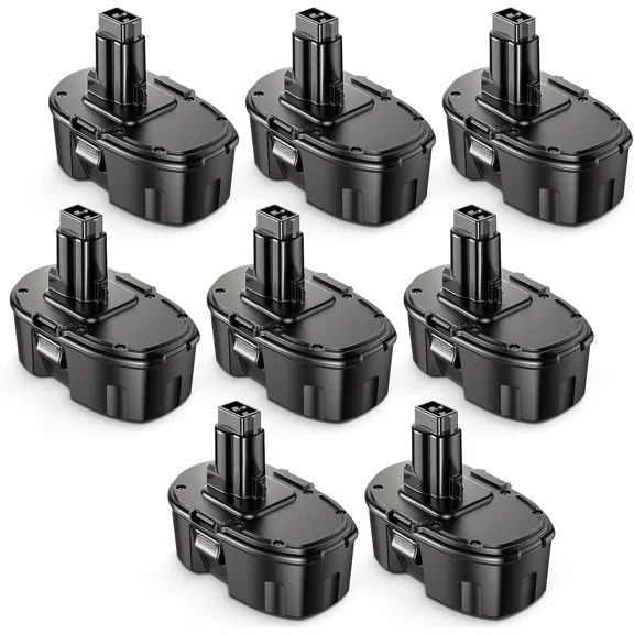 18V Replacement Battery for DeWalt DC9096 8 Packs 4.5Ah 18 Volt XRP Replacement Batteries for DeWalt DE9096 DC9098 DE9098 DE9098 DW9096 DW9095 Cordless Power Tools