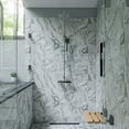 thumbnail image 4 of ALFI brand ABS16S-BM Black Matte 16" Wide Foldable Teak Shower Seat with Square Hardware, 4 of 8