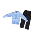 thumbnail image 4 of Ropa de figura a escala 1:6 Sunnimix camisa de manga larga Pantalones 12 pulgadas, 4 of 8